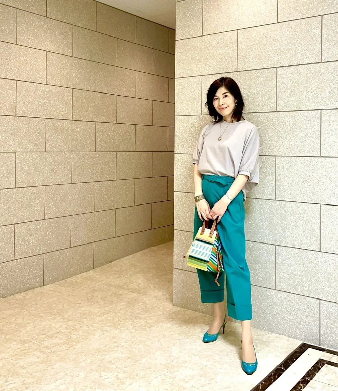 ５月号特集　ベージュＴ！着てみましたの画像_2