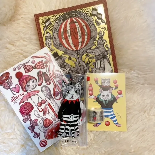 展覧会「ヒグチユウコ展 CIRCUS」のグッズ