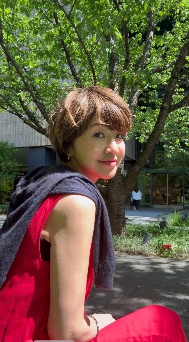 今年の夏は赤のワンピースにチャレンジ！の画像_5