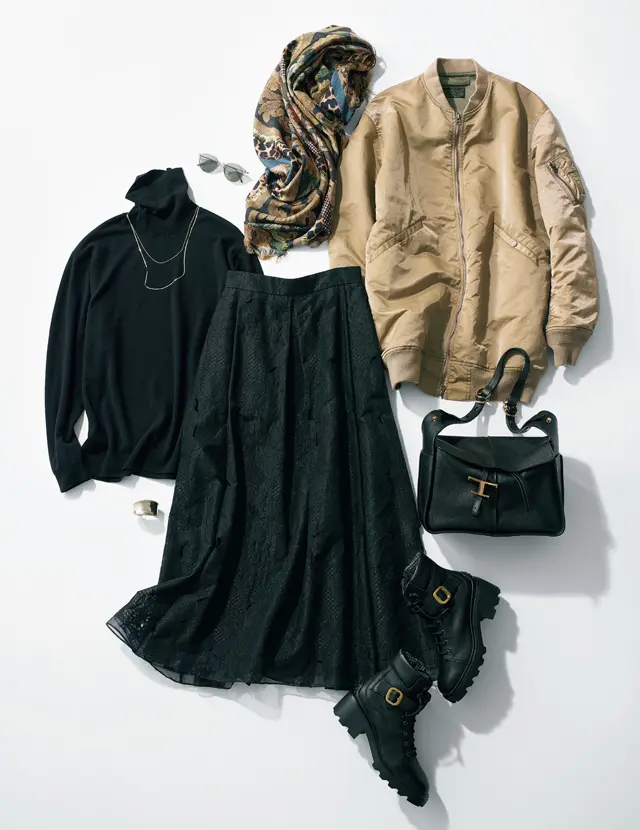 この冬の徳原流スカートスタイル「3つのルール」