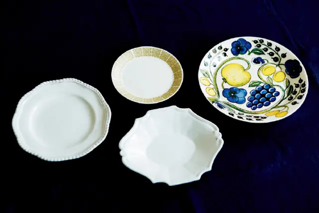 好きな器、楽しい会話と空間。食べることに気持ちをフォーカスしつつ、夜ごはんを楽しむ。