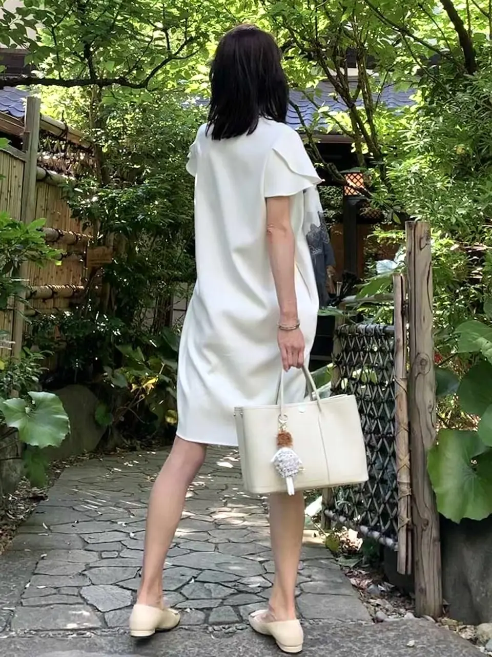 背中、袖のカッティング