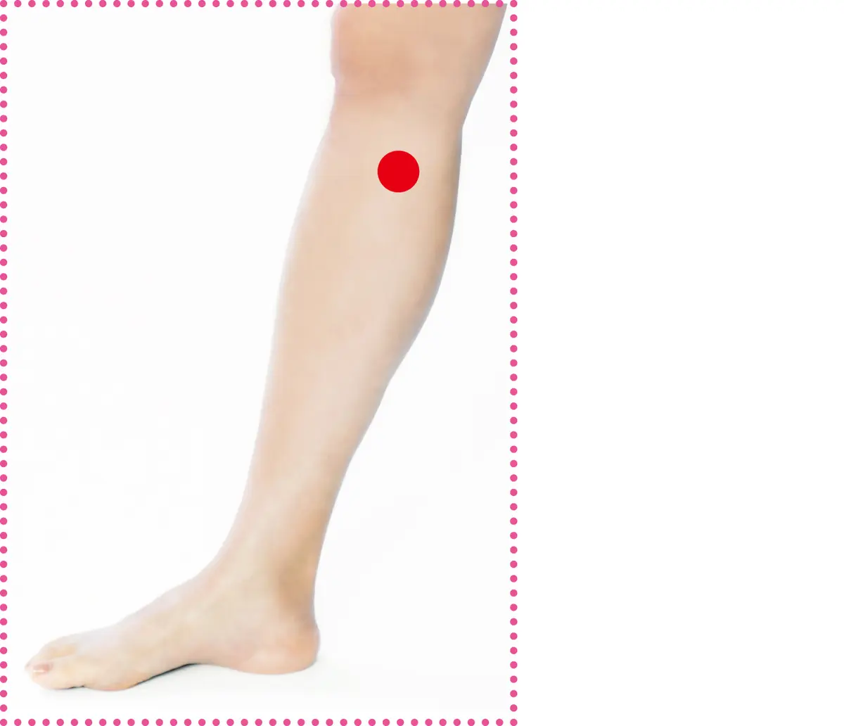 OurAge×Webエクラ 陰陵泉（いんりょうせん）のツボの探し方