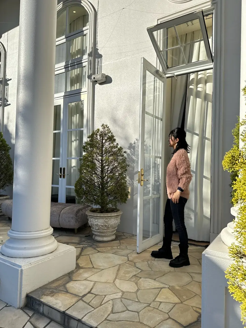 GUカーディガンでホテル中華ランチへの画像_2