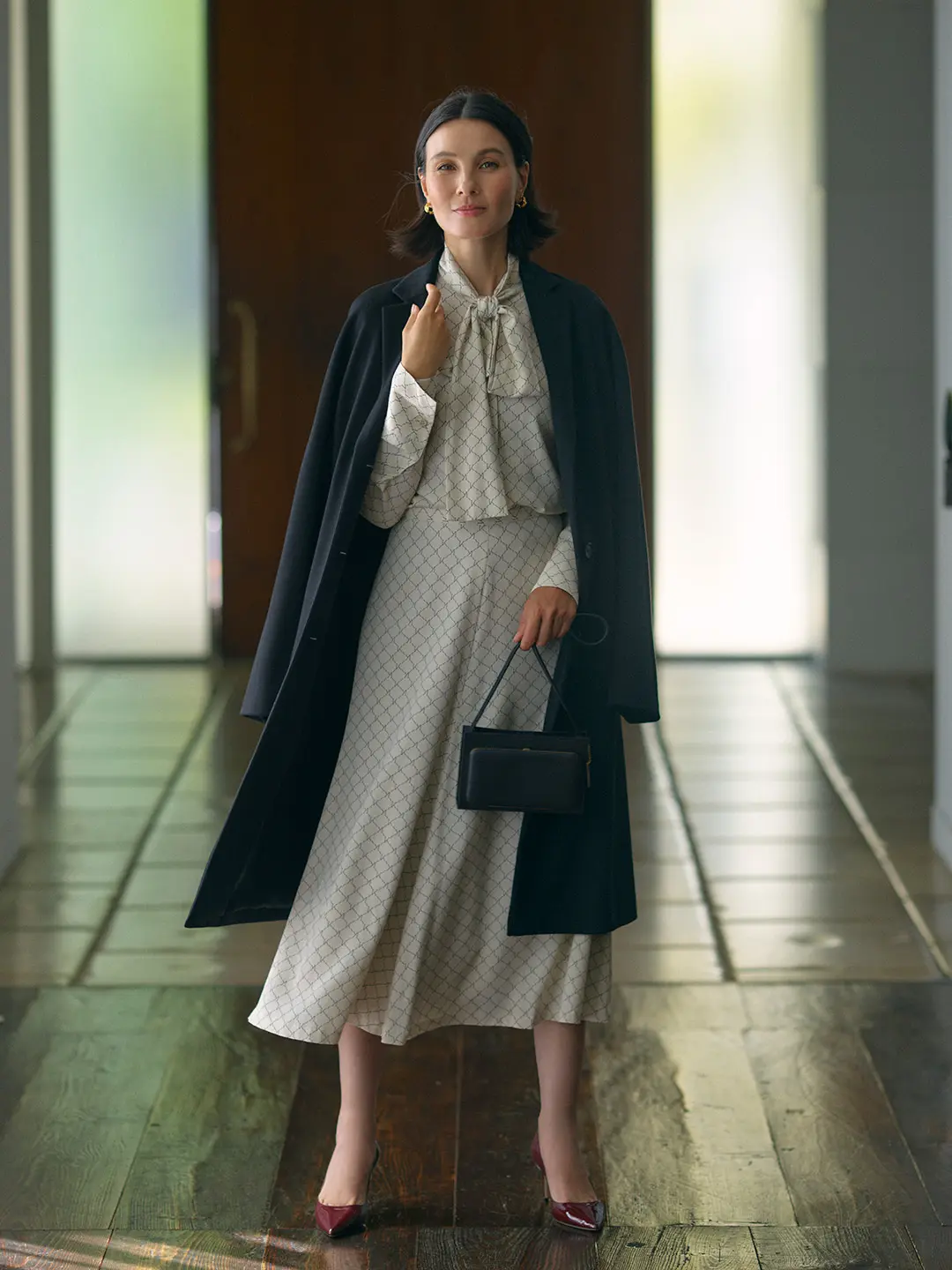 品よく優しげなセットアップで クラシックに新風を吹き込んで