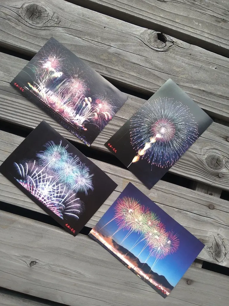 花火ポストカード