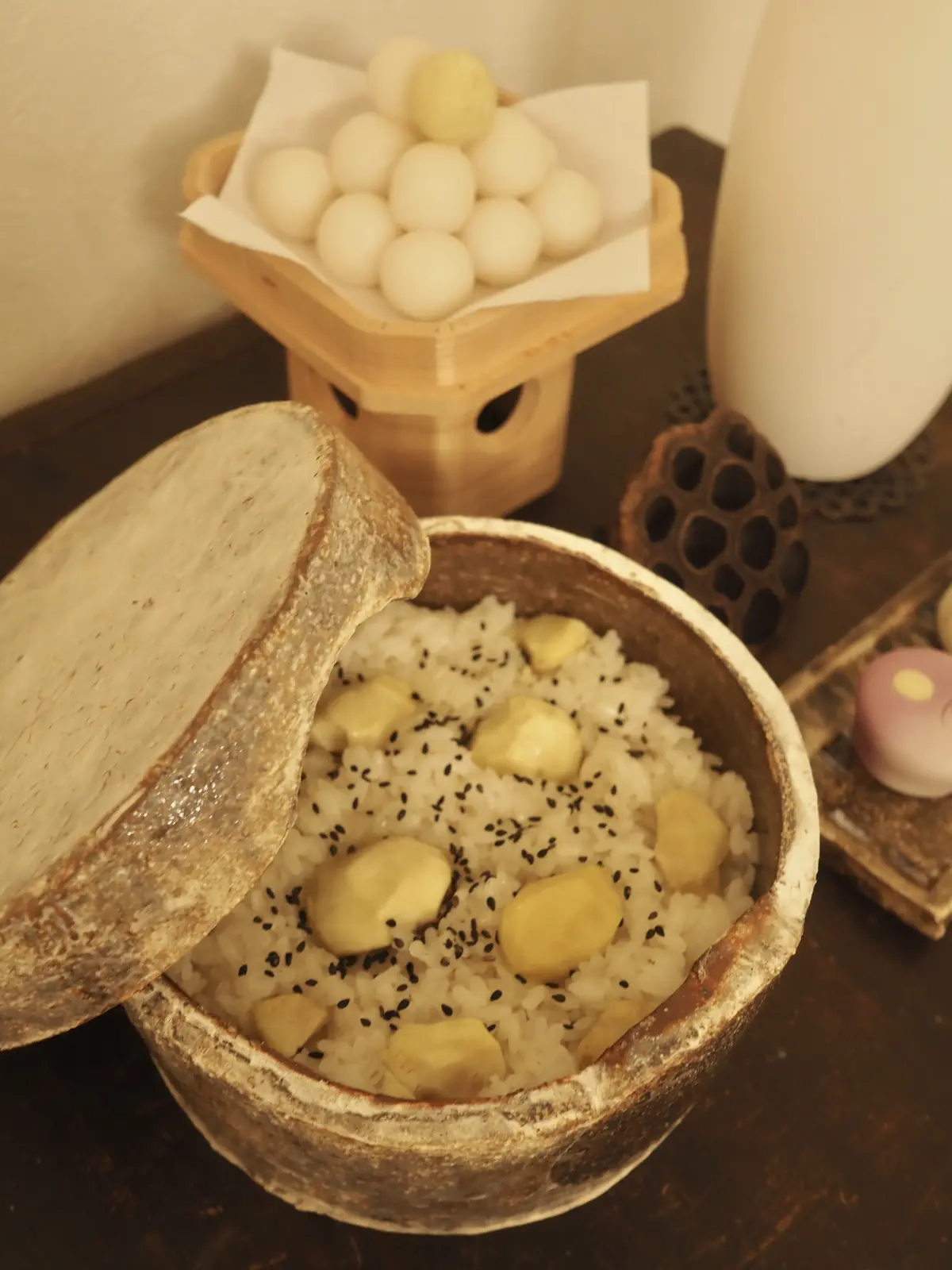 お月様と栗ご飯。の画像_11