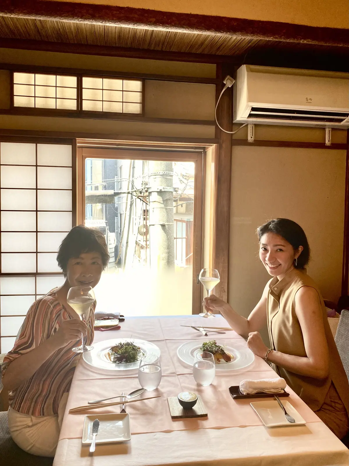 久美子さんとツーショット