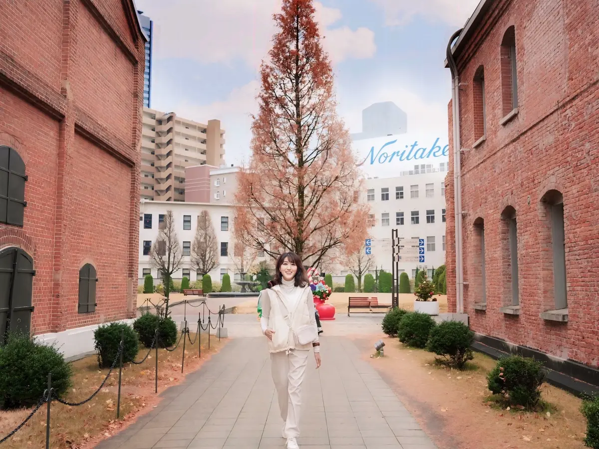 ノリタケの森　赤レンガ棟北側ひろば