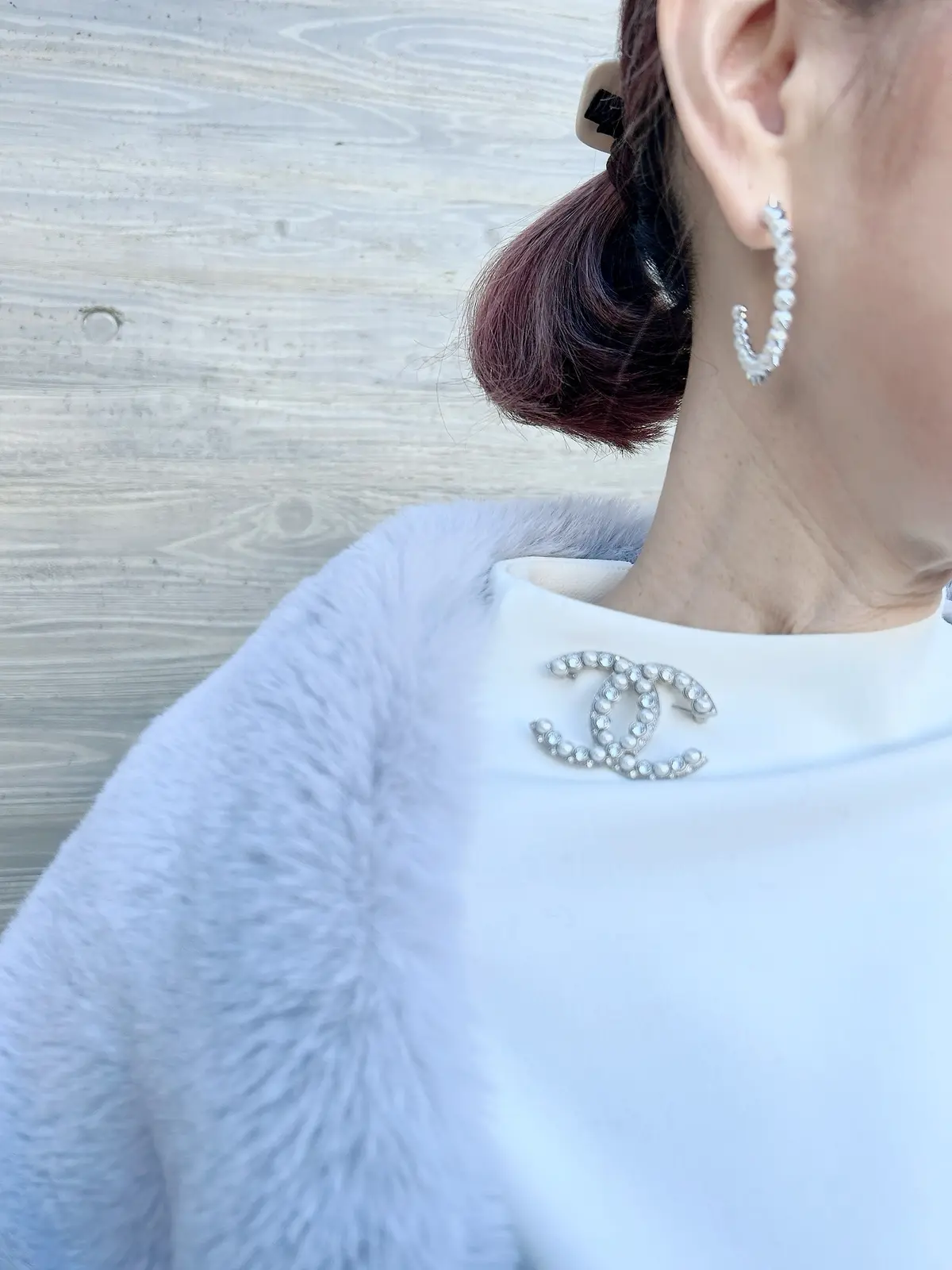 開運コーデ10 冬の大人ホワイト  春のの画像_5