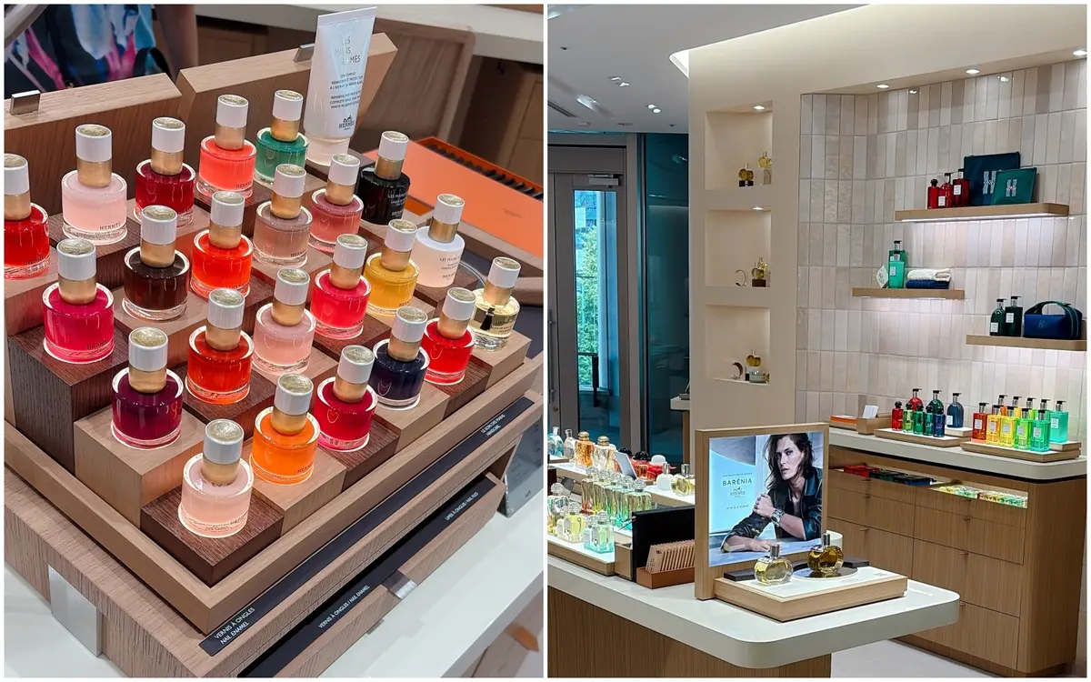 ニュウマン高輪　「エルメス・イン・カラー」店内写真