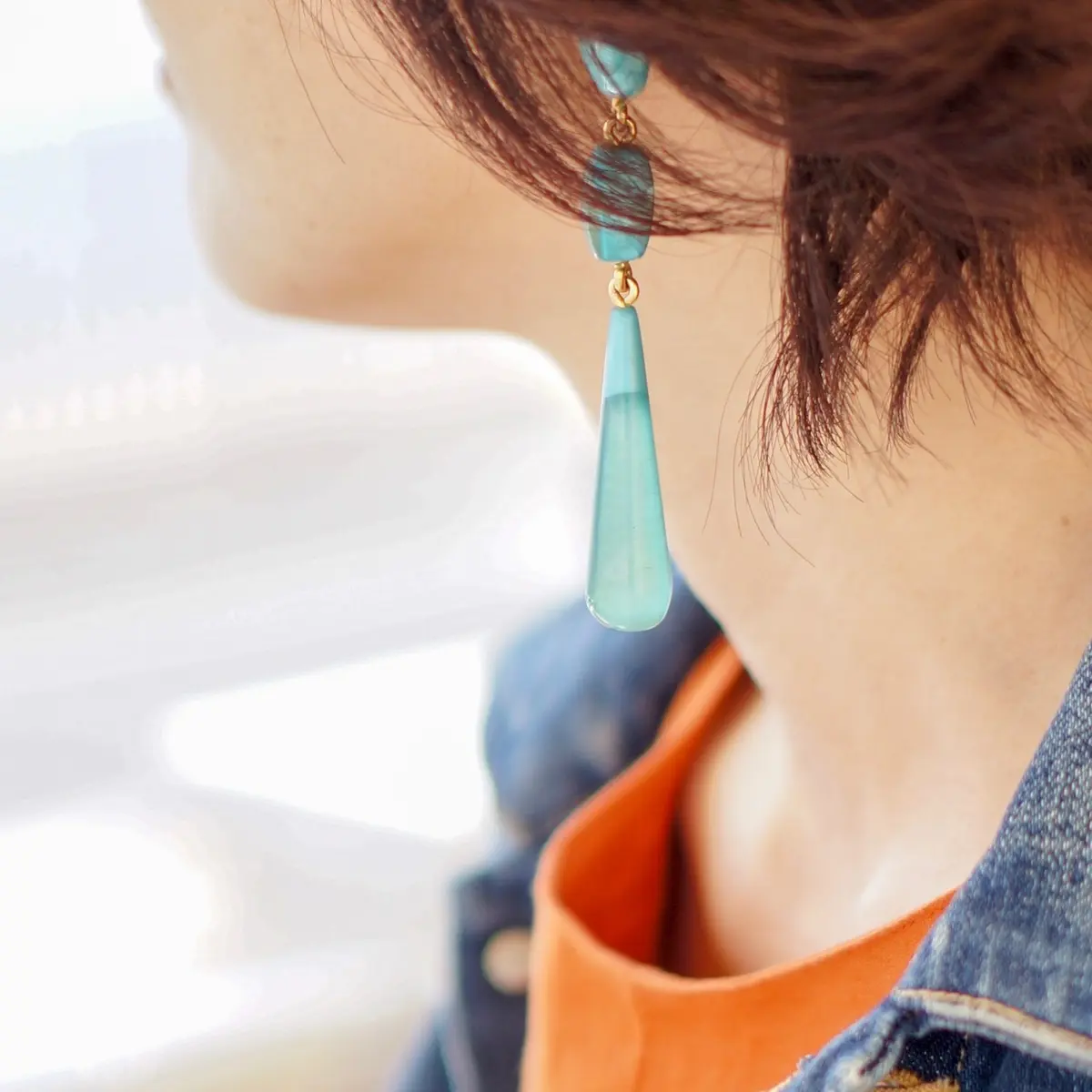 リゾートでも街着でも役立つリネンワンピーの画像_2