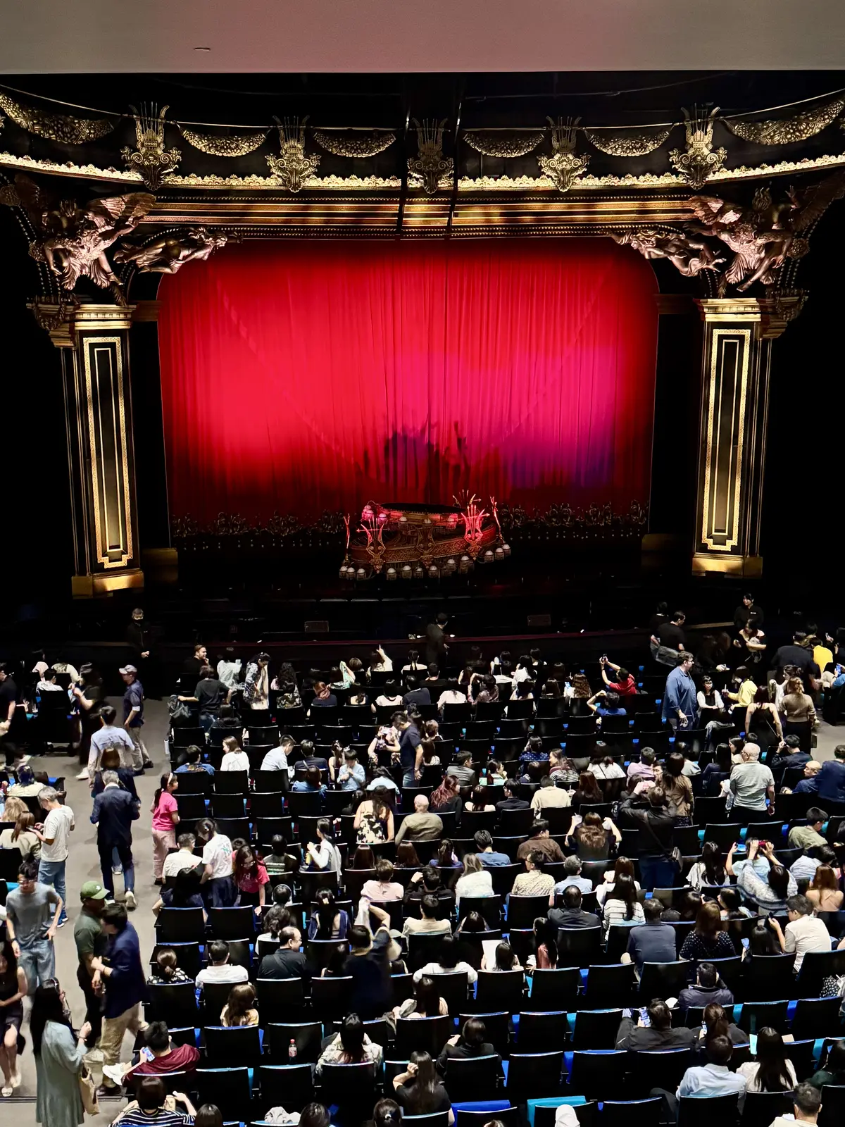 2階席からの眺め