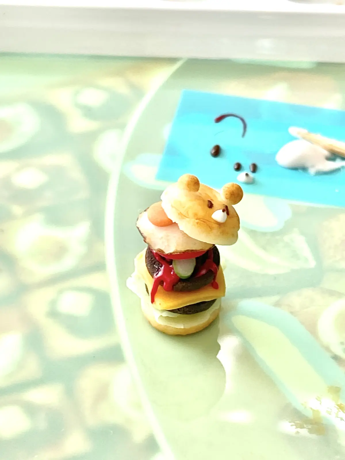 ミニチュアベーカリー ワークショップ アニマルバーガー