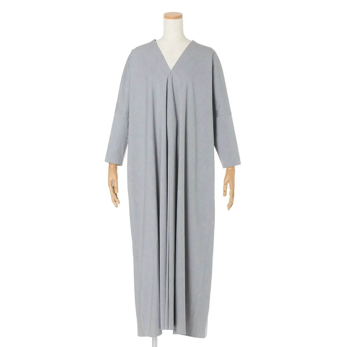 ATON ドレープドレス ￥75,900