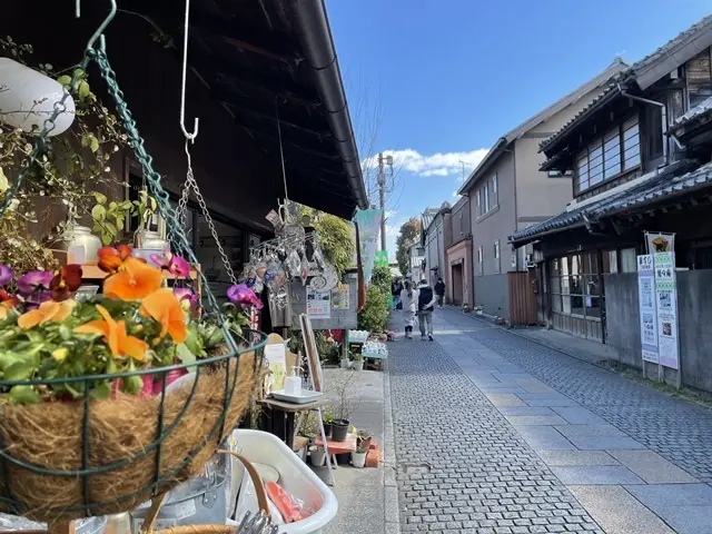 埼玉県川越市：蔵造り通りの裏道