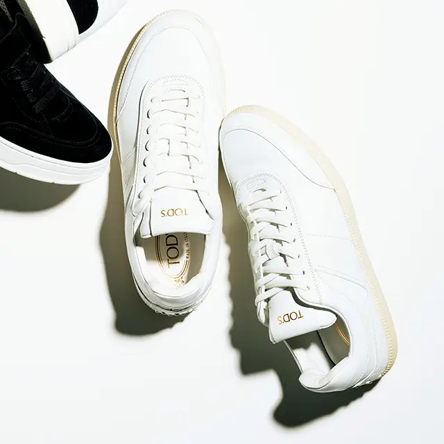 靴「トッズ タブズ スニーカー」￥72,600／トッズ・ジャパン（トッズ）