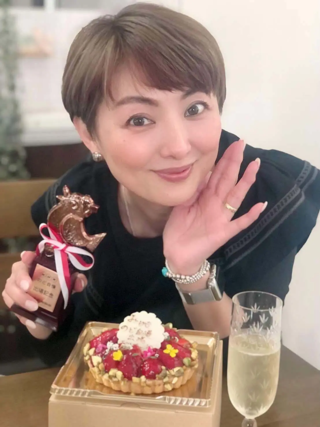 NHKのど自慢出場と今月のネイルの画像_2