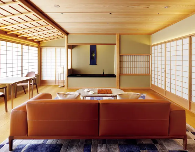 庭を望む「眞 shin」の客室