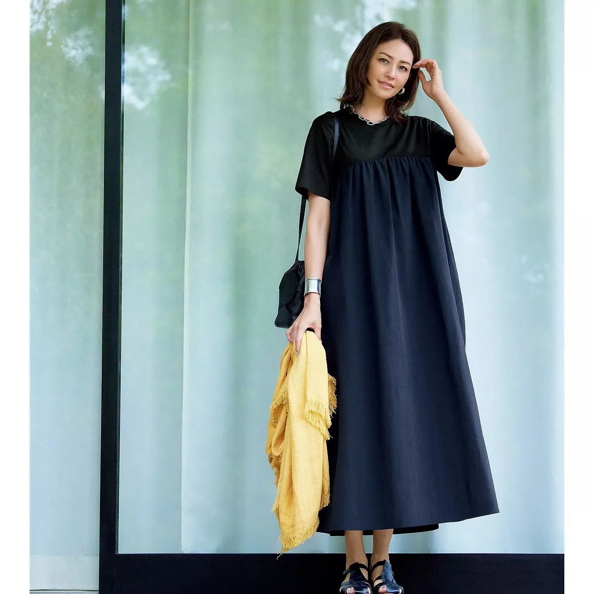 SINME×eclat TシャツOP