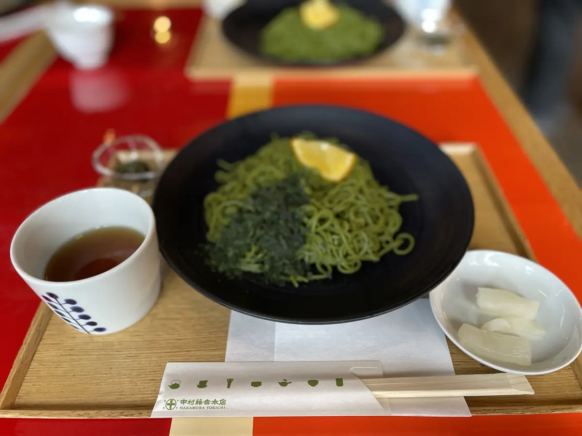 中村藤吉本店　茶そば　