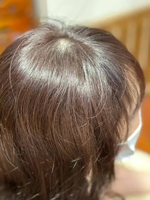 ヘアカラー仕上がりました