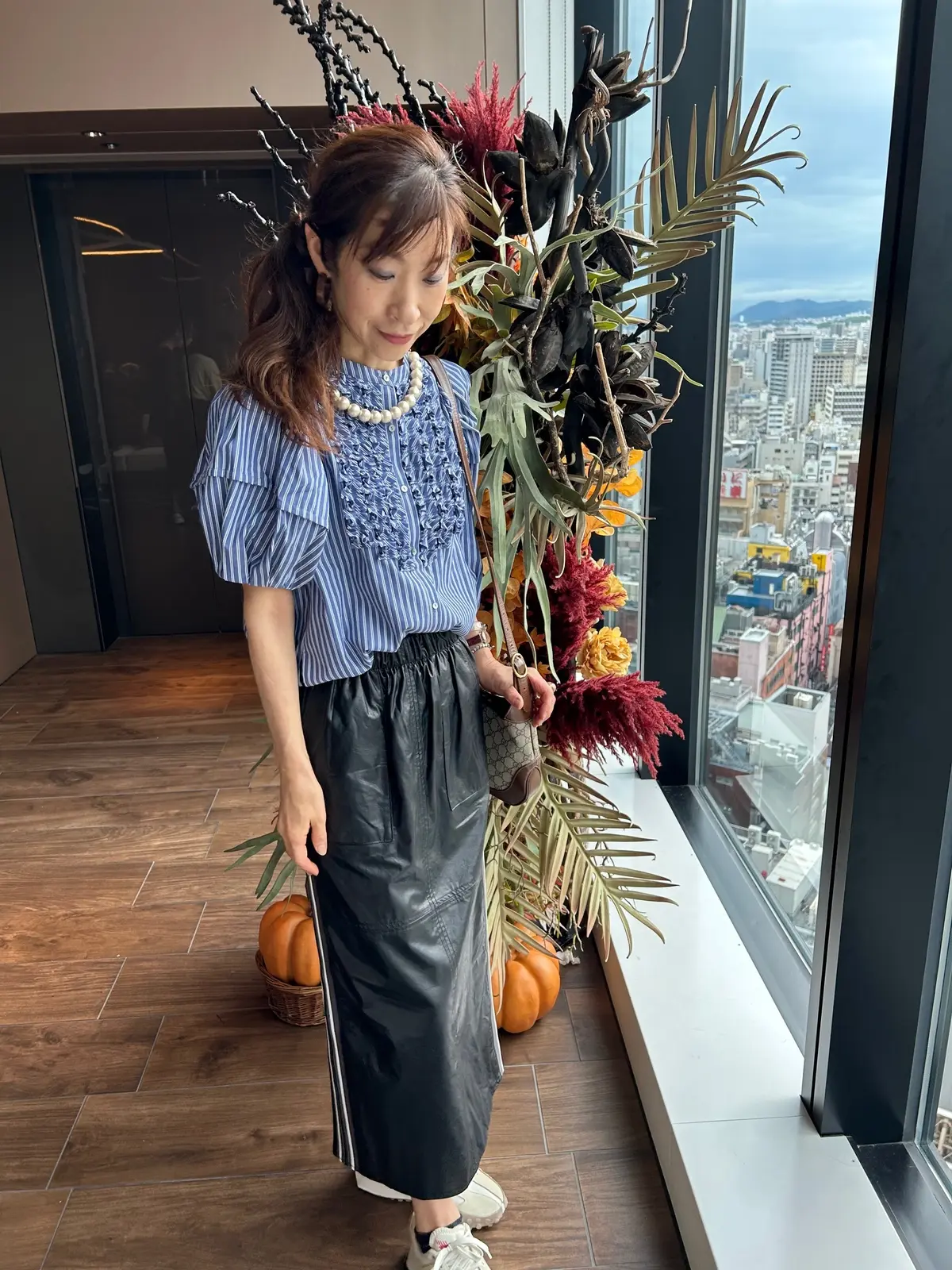 甘辛ミックスコーデで神戸散策への画像_2