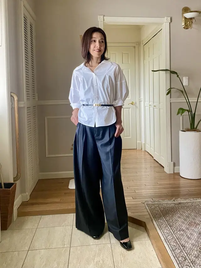 白シャツで気分を上げての画像_3