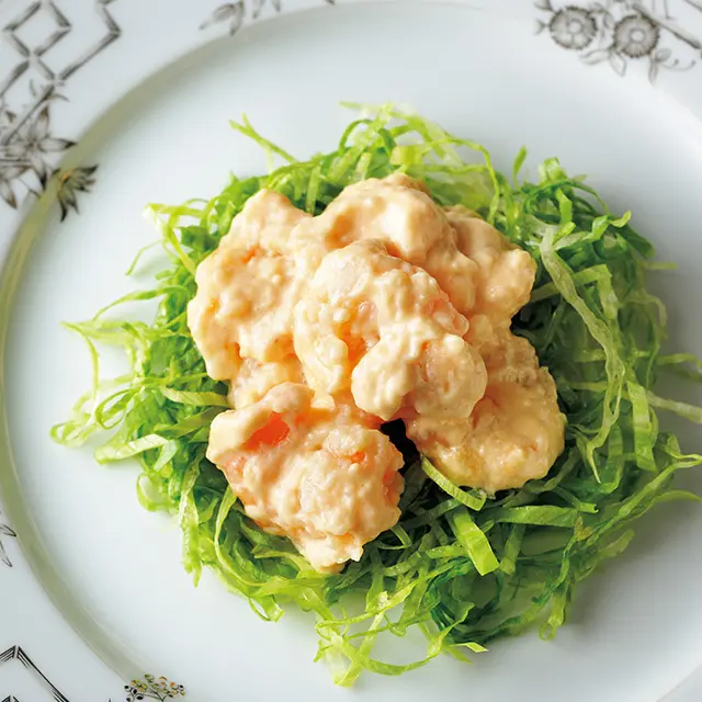 「エビの炒め マヨソース」160g ￥1,296