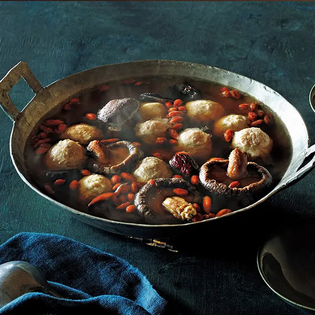 なつめにくこの実、しょうがもたっぷり。