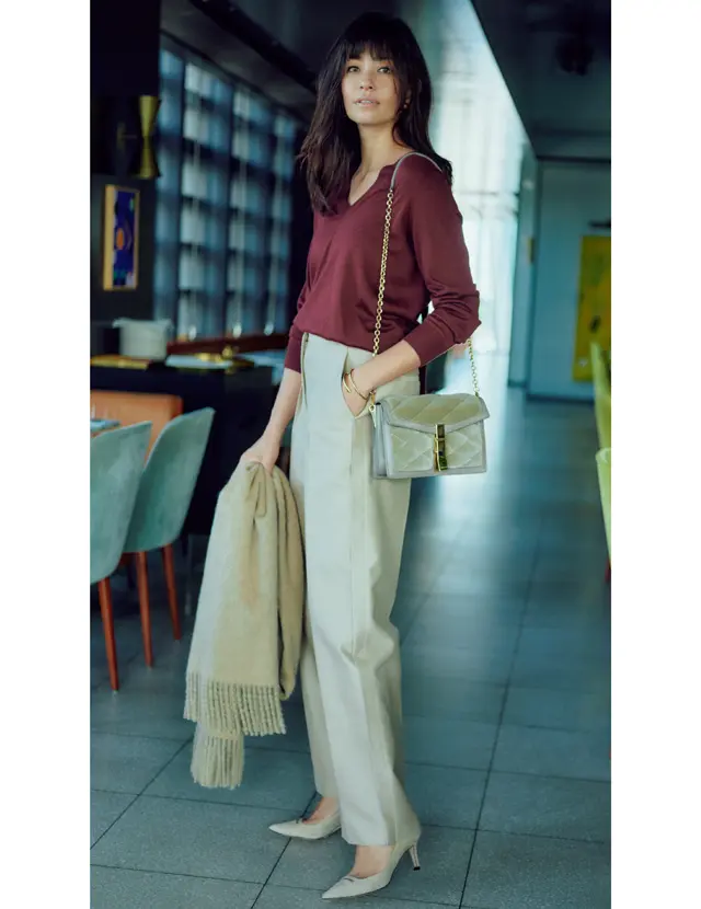 エレガントさとハンサムのアンバランスが洗練度を高める