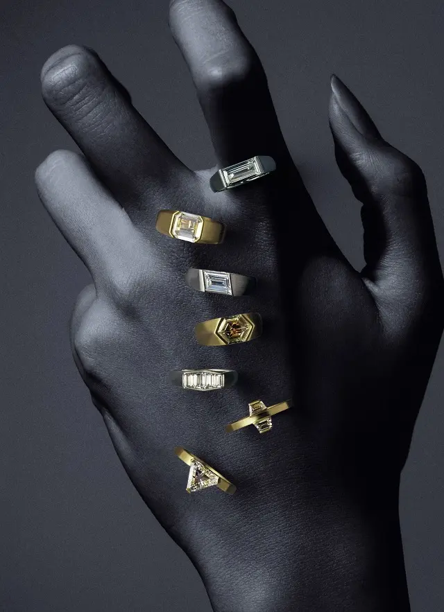 ダイヤモンドももっと自由に！ バリエーション豊富なカットが生み出すユニークな輝き