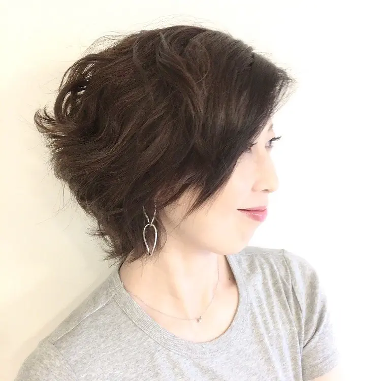 アラフィー世代　髪型