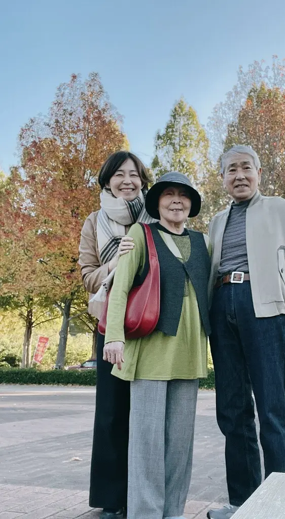 両親と滋賀のマキノ　メタセコイヤ並木にドの画像_3