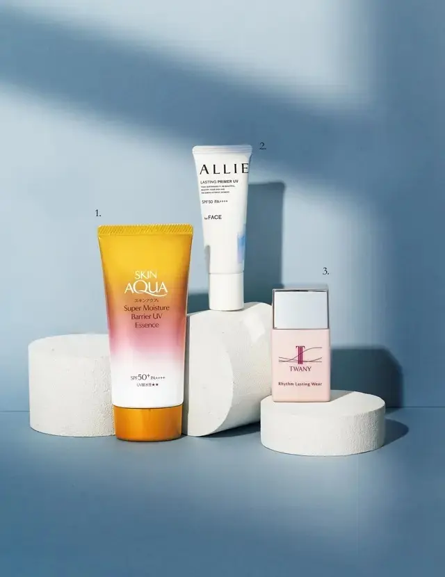 ！“更年期汗”に強い日焼け止め3選