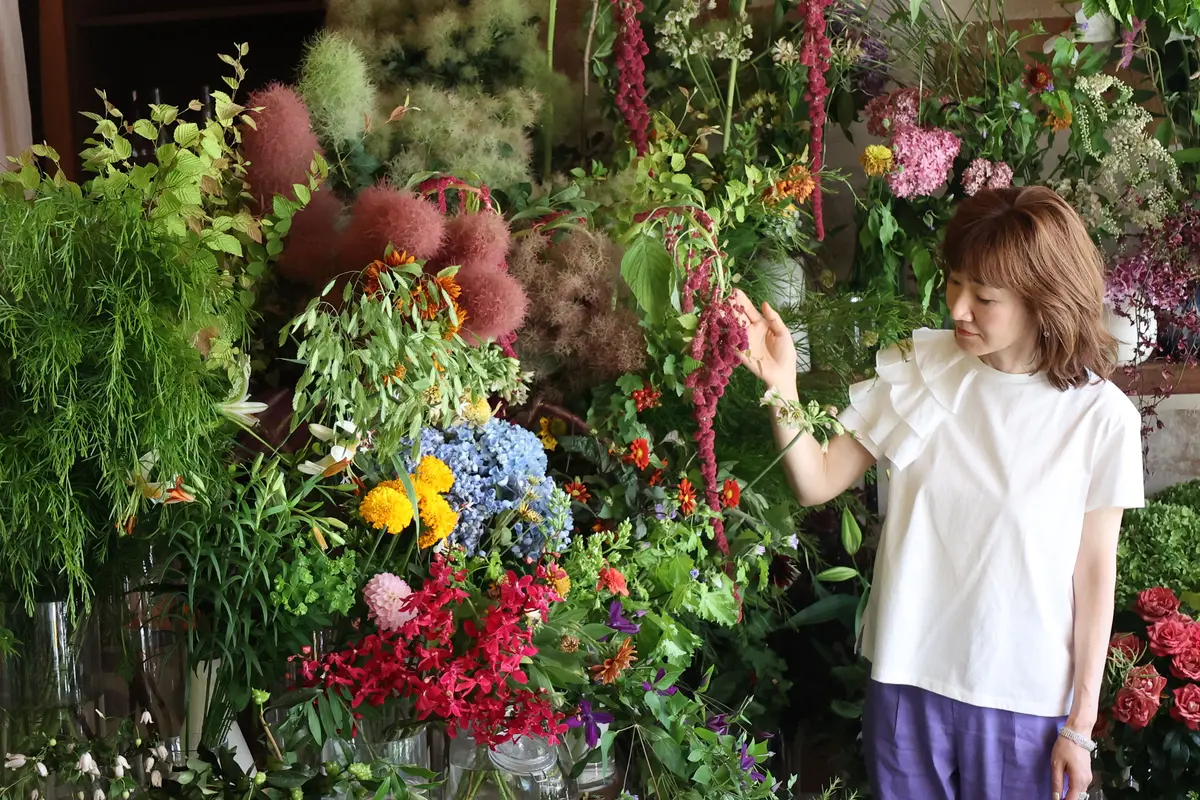 初夏のお花で『花屋で写真館♪』の画像_11