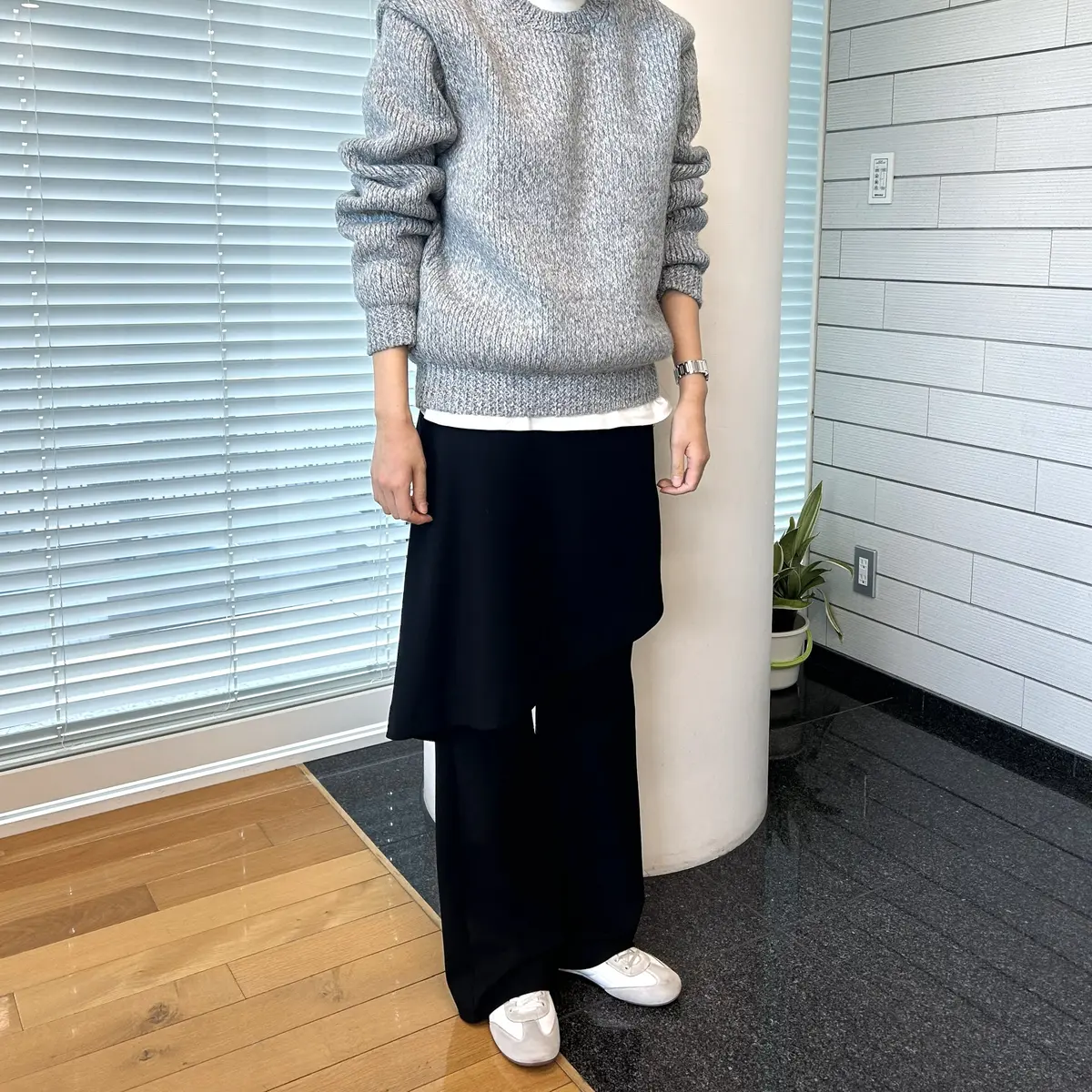 VIVAIA ジョガー ナイロン スニーカーリーナ スニーカーコーデ　エクラ編集部の愛用スニーカー