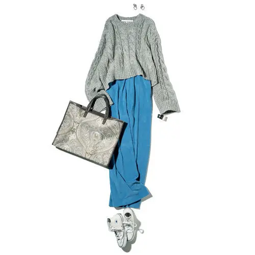 INSCRIRE コーデュロイテーパードパンツ