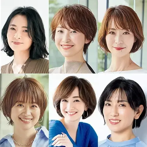 【2023最新版】50代におすすめヘアスタイル･髪型カタログ