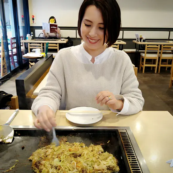 月島もんじゃ焼き「いろは」ミックスもんじゃ