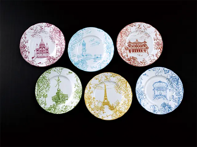 ベルナルドの 「トゥ・パリ」デザートプレートセット