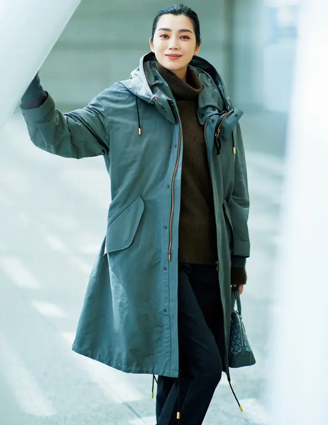 3シーズン着られて便利！頼れるモッズコート