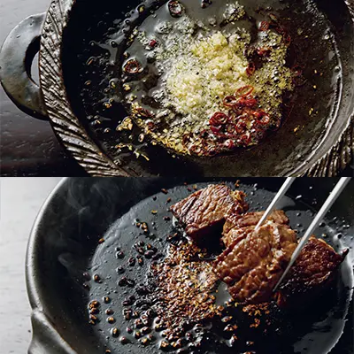 牛肉に炒めた花椒のうま味と辛み！ “和牛の画像_2
