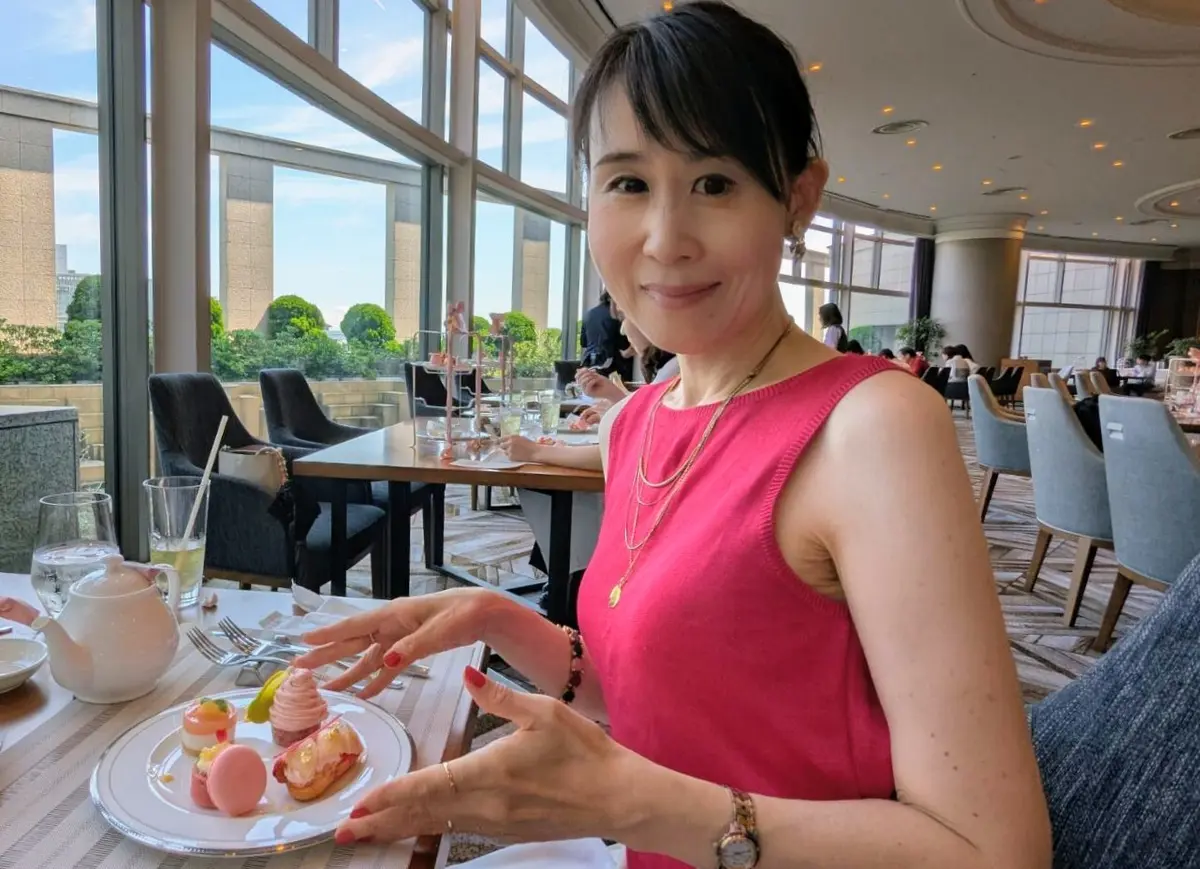 🍑真夏のピーチアフタヌーンティー🍑の画像_5