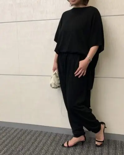 E by eclat ニットオールインワン ￥22,000