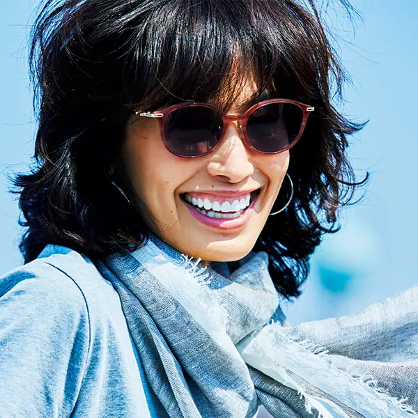 ピンクベージュフレーム