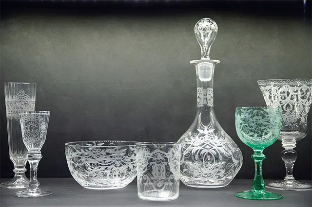 毎日の暮らしを豊かにするアートのようなグラスたち  ギャラリーグレース