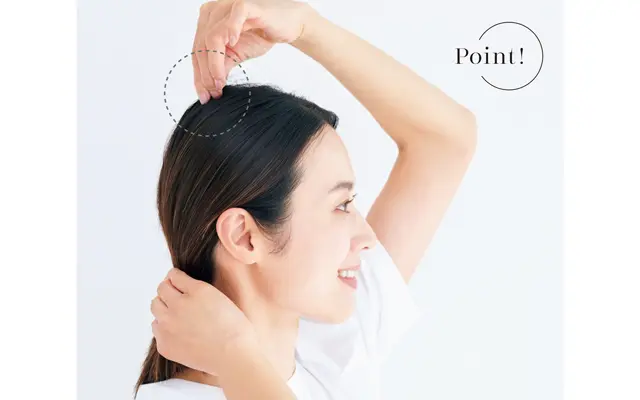 《6》最後にトップを引き出して立体感を演出