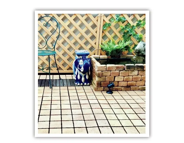 DIYが大好き！ ベランダを大改造