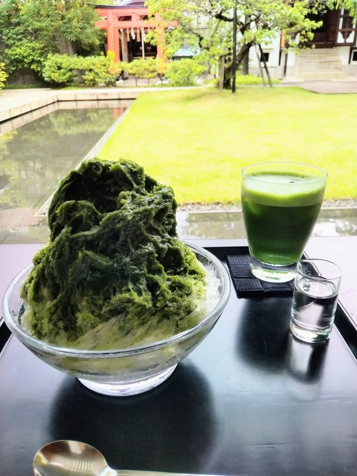 宇治金時＋抹茶グラッセ